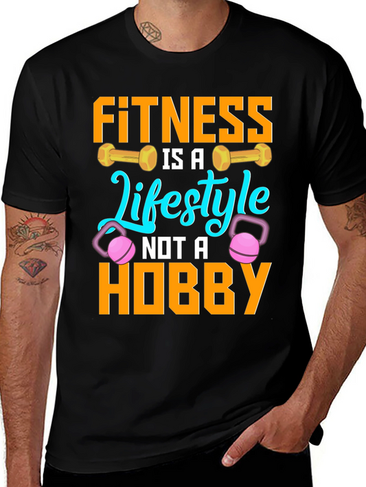 Fitness Lifestyle Gym Workout T-Shirt
