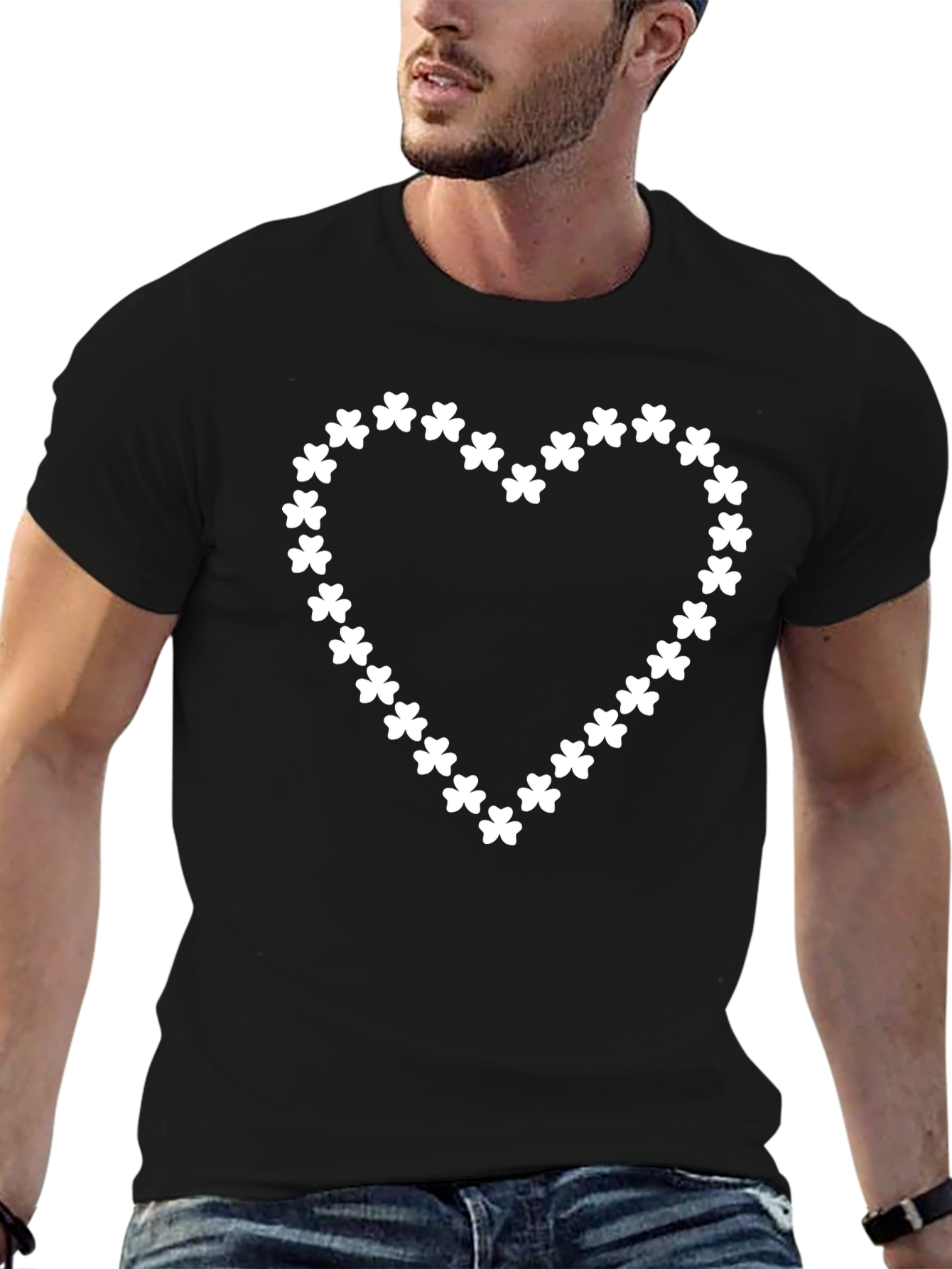 Shamrock Heart T-Shirt - St. Patricks Day Tee