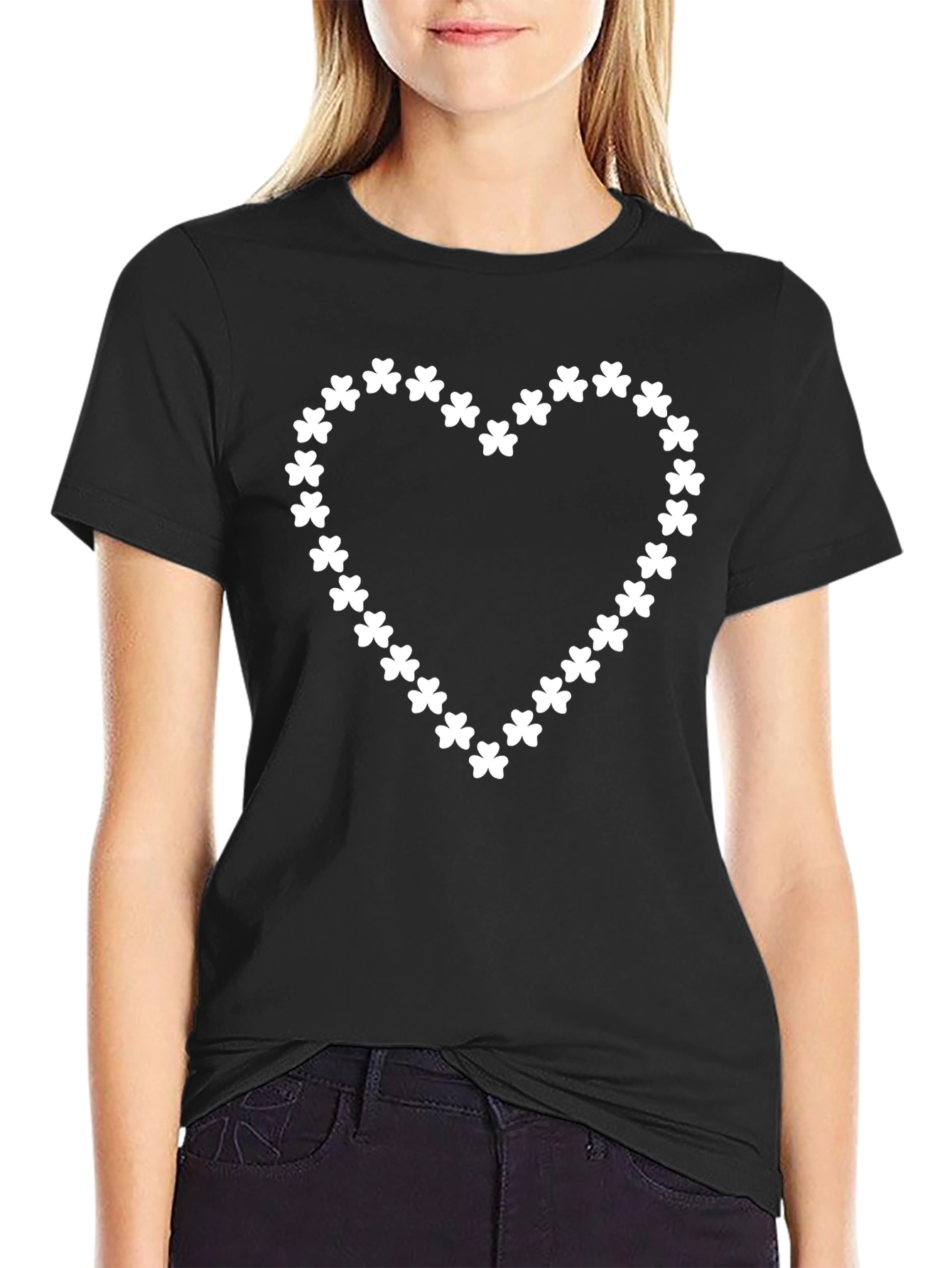 Shamrock Heart T-Shirt - St. Patricks Day Tee