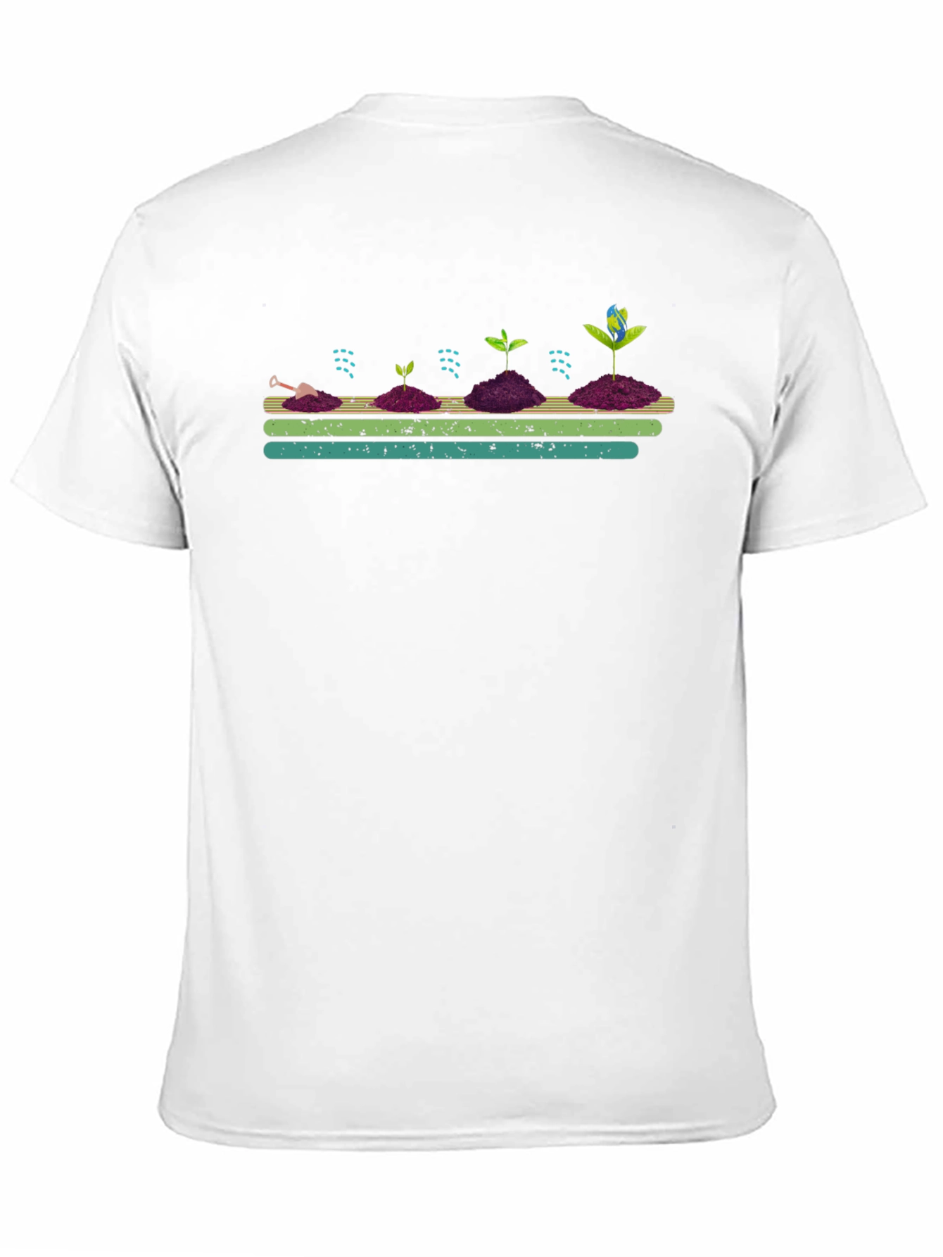 Growth Cycle Tee - Black Graphic T-Shirt
