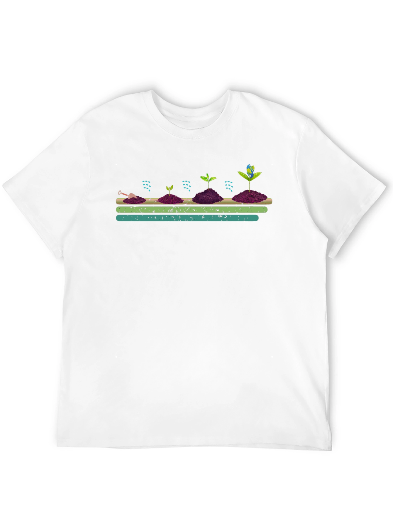 Growth Cycle Tee - Black Graphic T-Shirt
