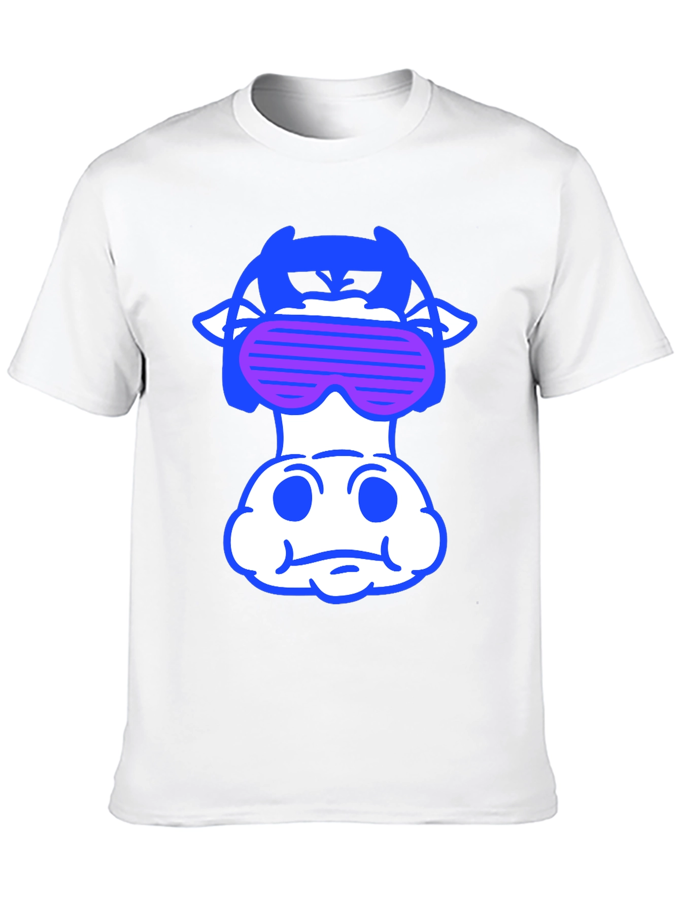 Cool Cow Tee - Black Graphic T-Shirt
