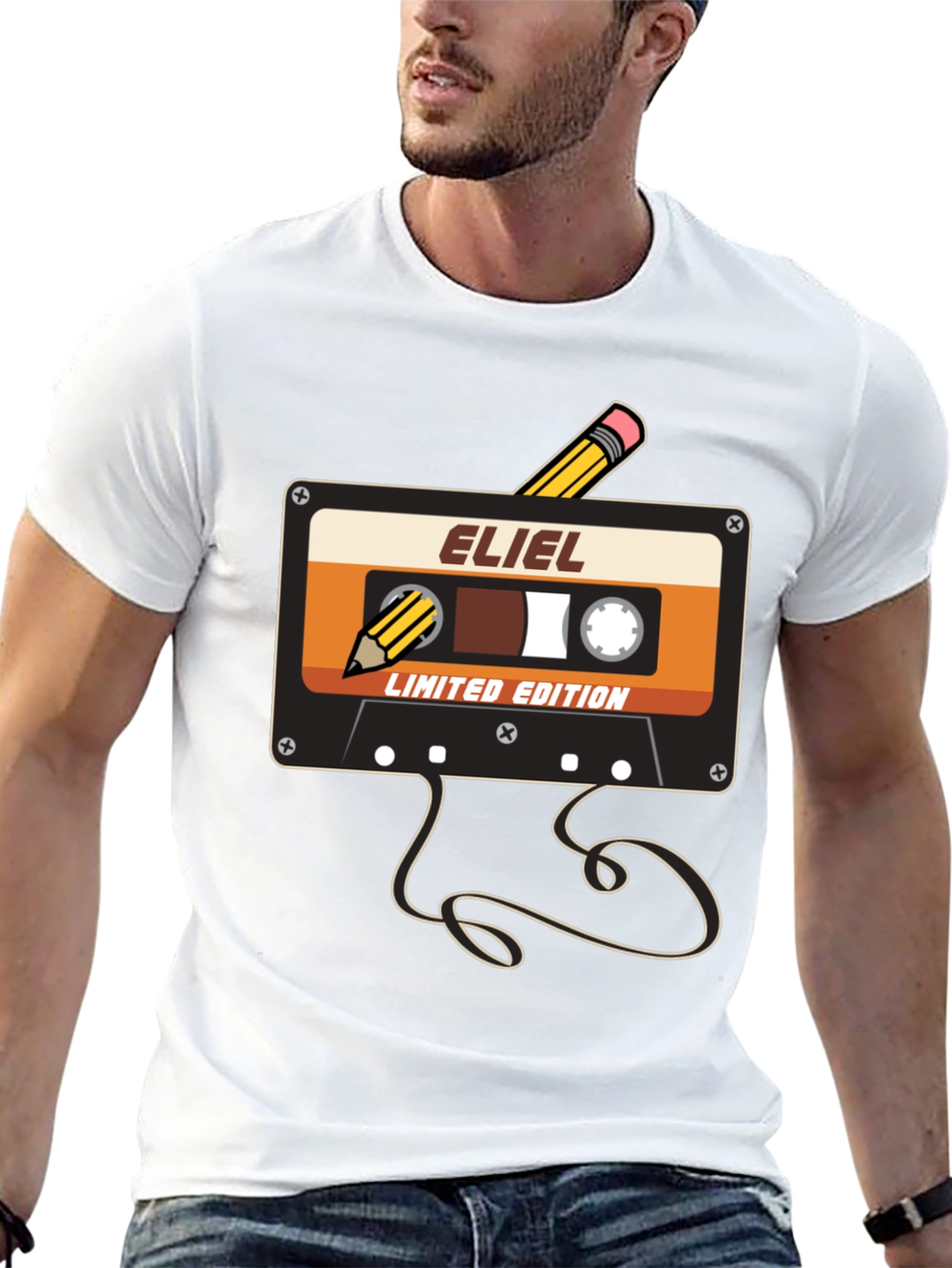 Eliel Cassette Tape Graphic T-Shirt - Limited Edition!