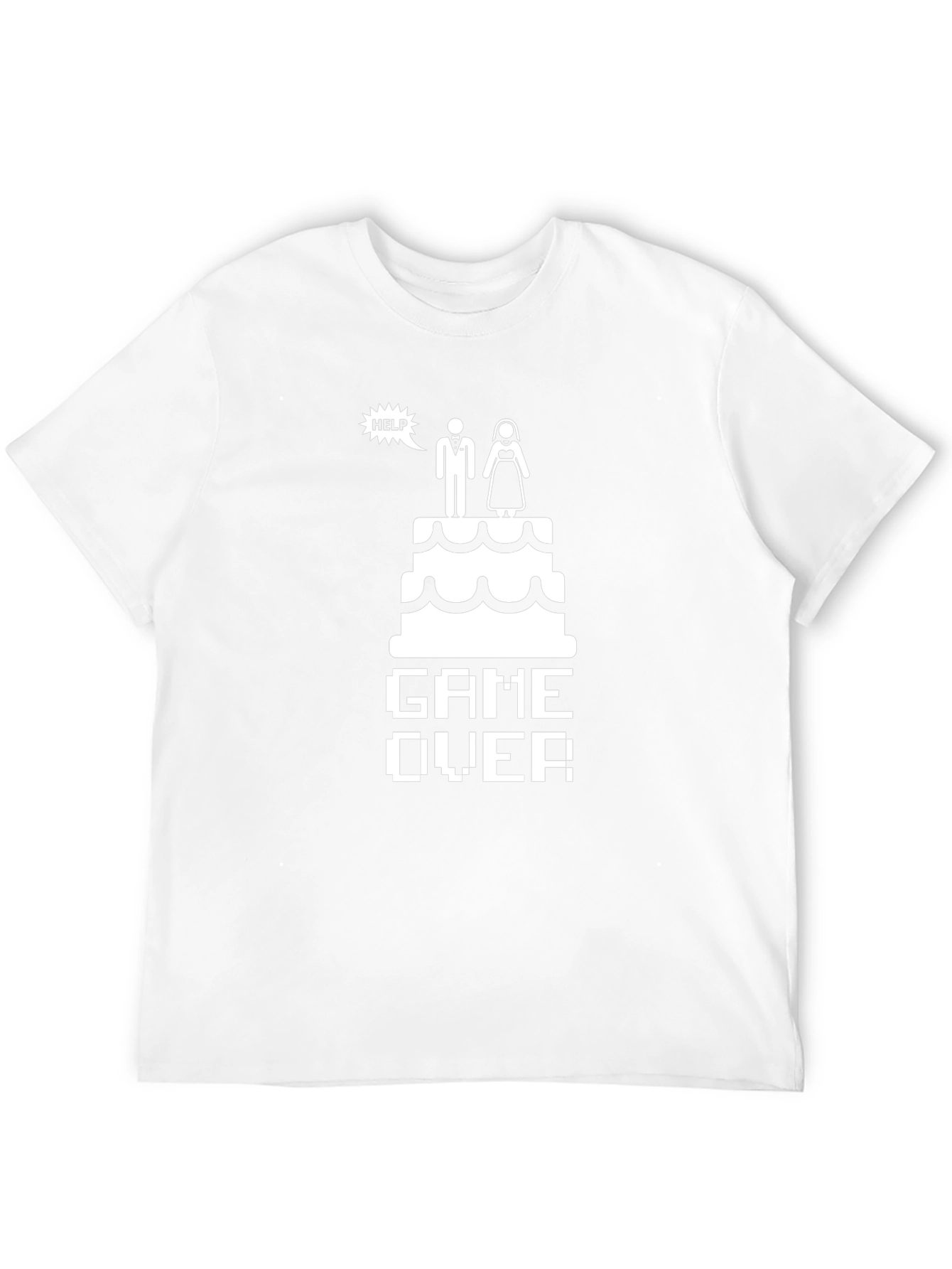 Game Over Funny Wedding T-Shirt