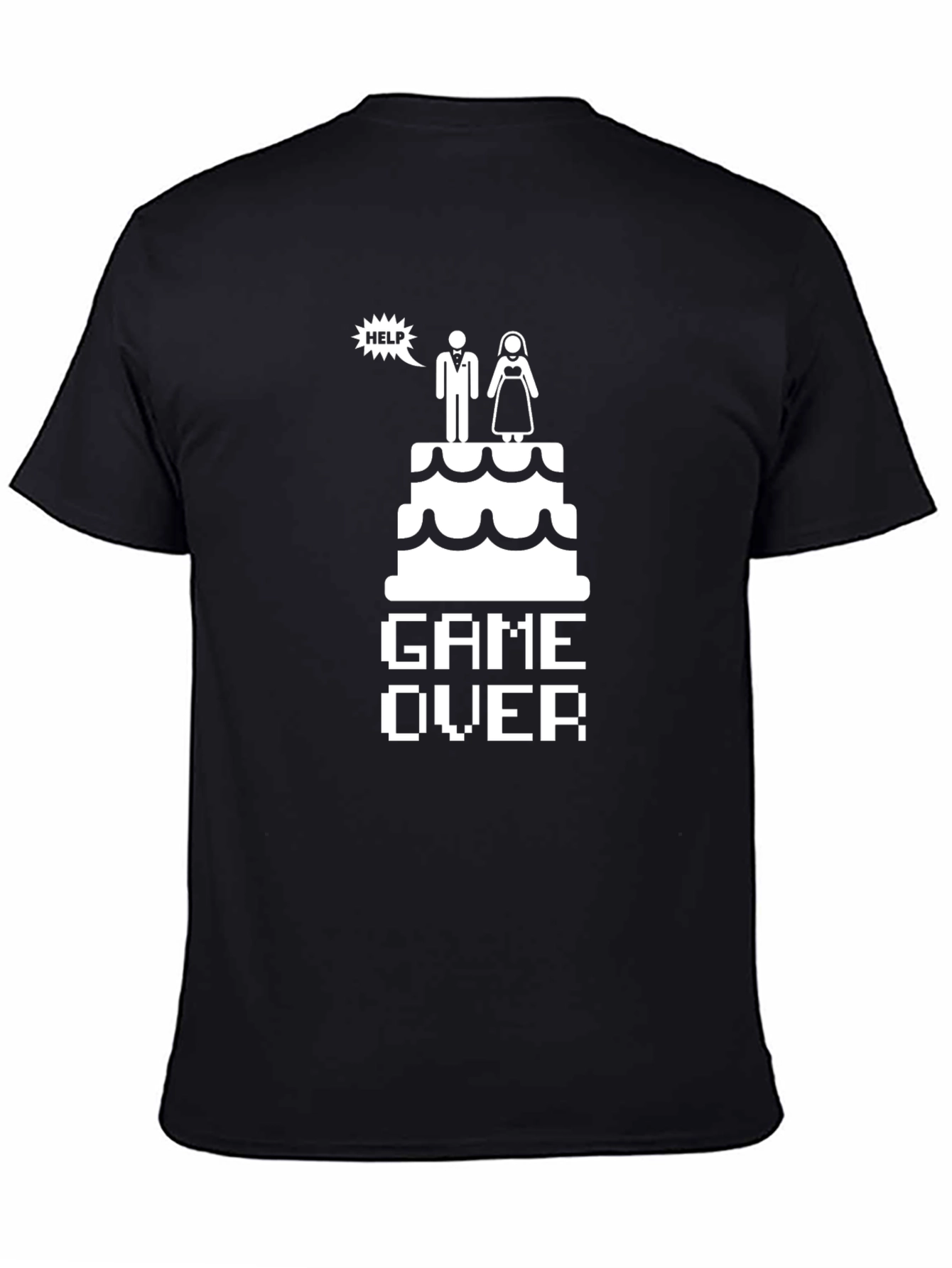 Game Over Funny Wedding T-Shirt