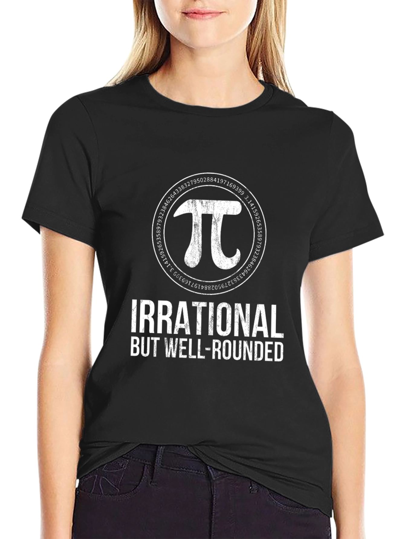 Irrational But Well-Rounded Pi T-Shirt