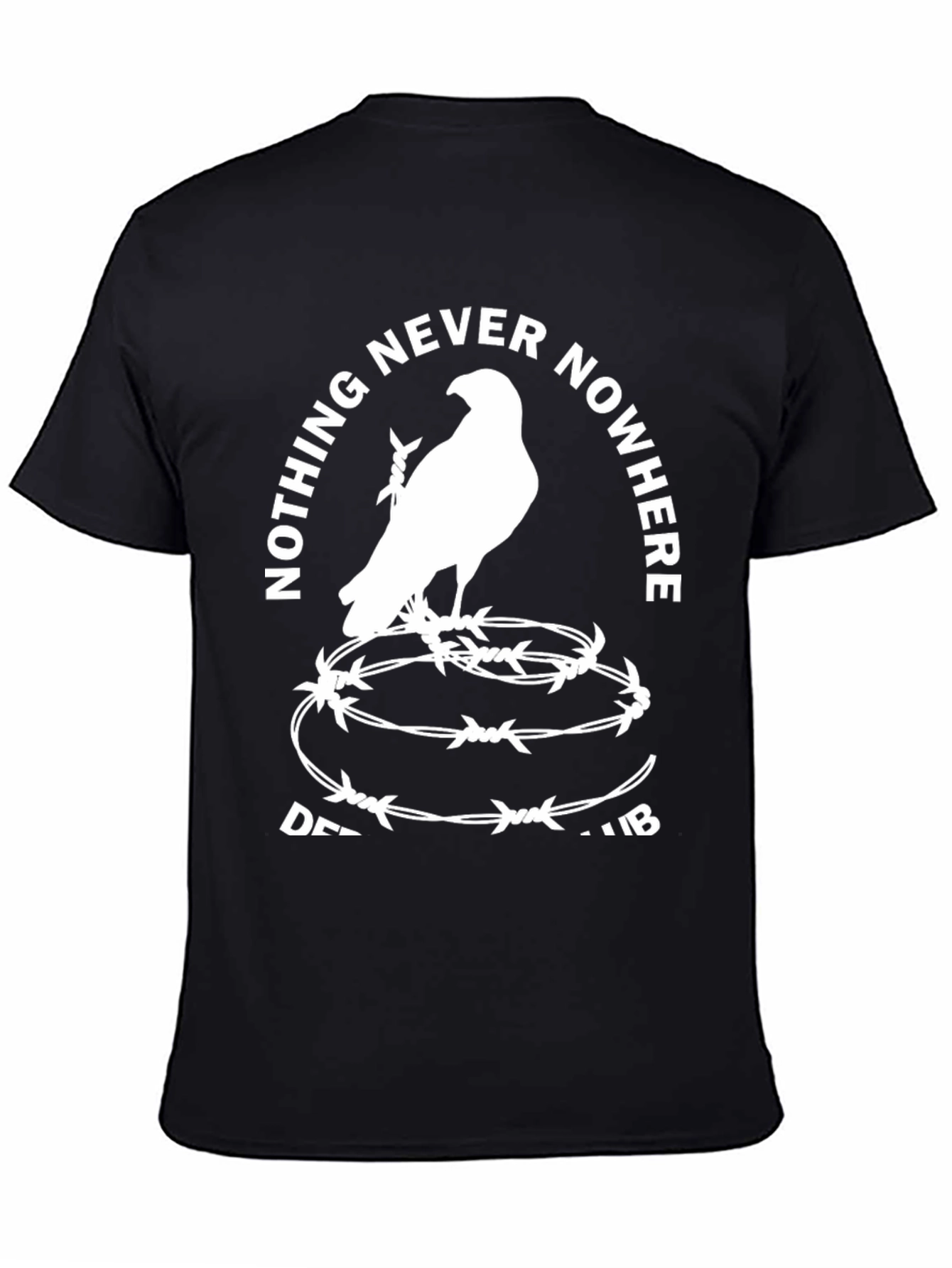 Nothing Never Nowhere Black T-Shirt