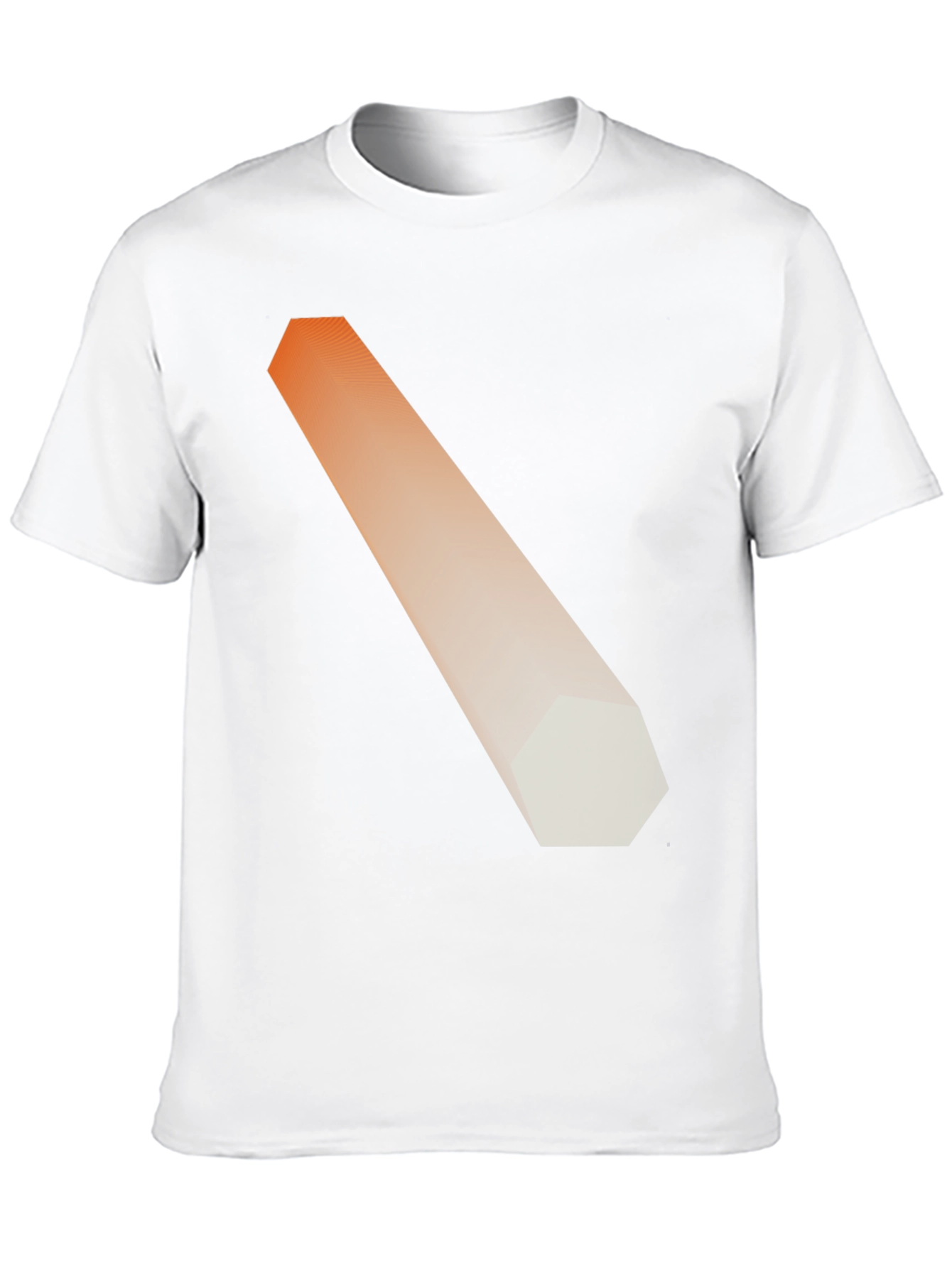 Abstract Geometric Gradient T-Shirt