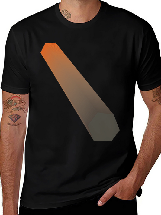 Abstract Geometric Gradient T-Shirt