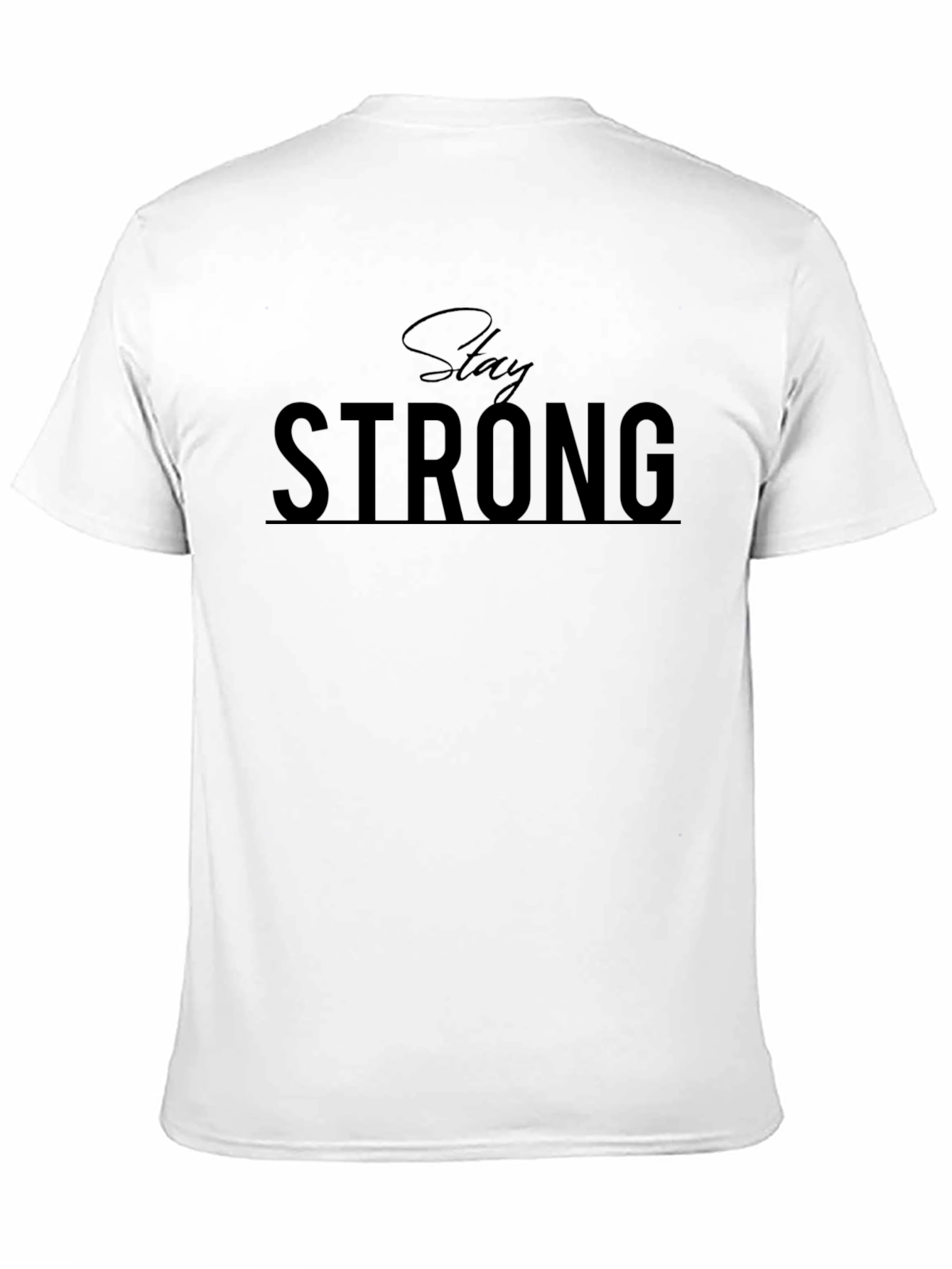 Stay Strong Black Tee