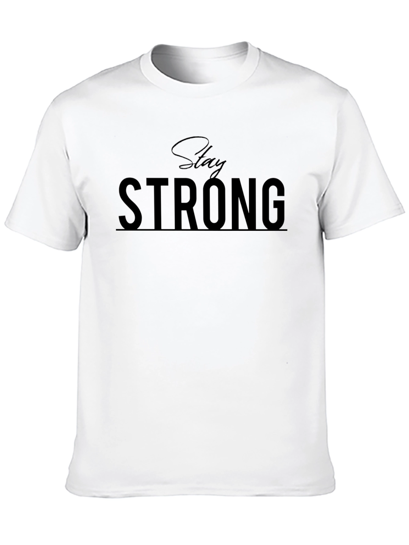 Stay Strong Black Tee