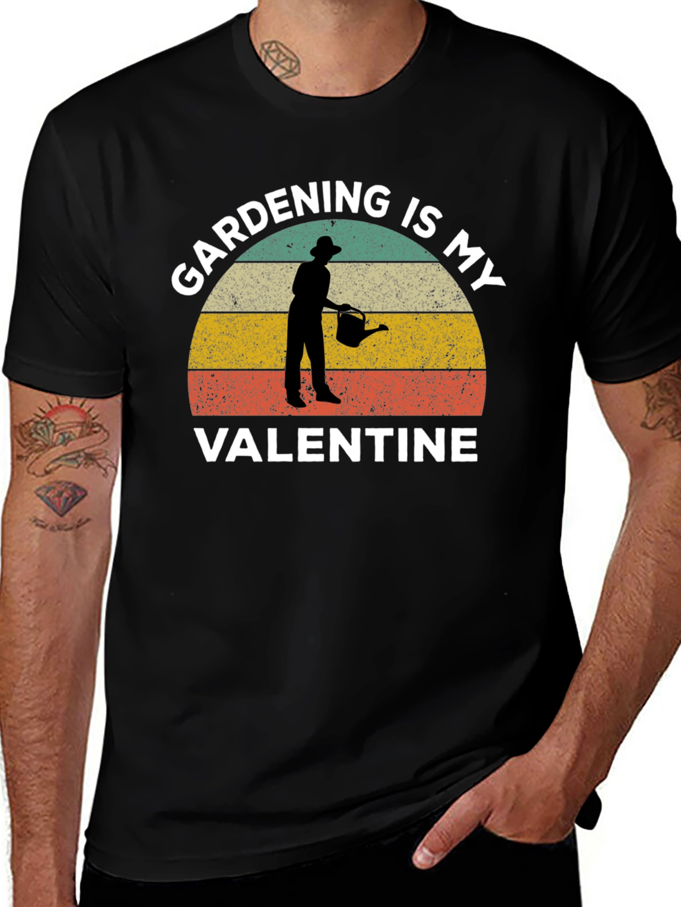 Gardening Is My Valentine Graphic Tee
