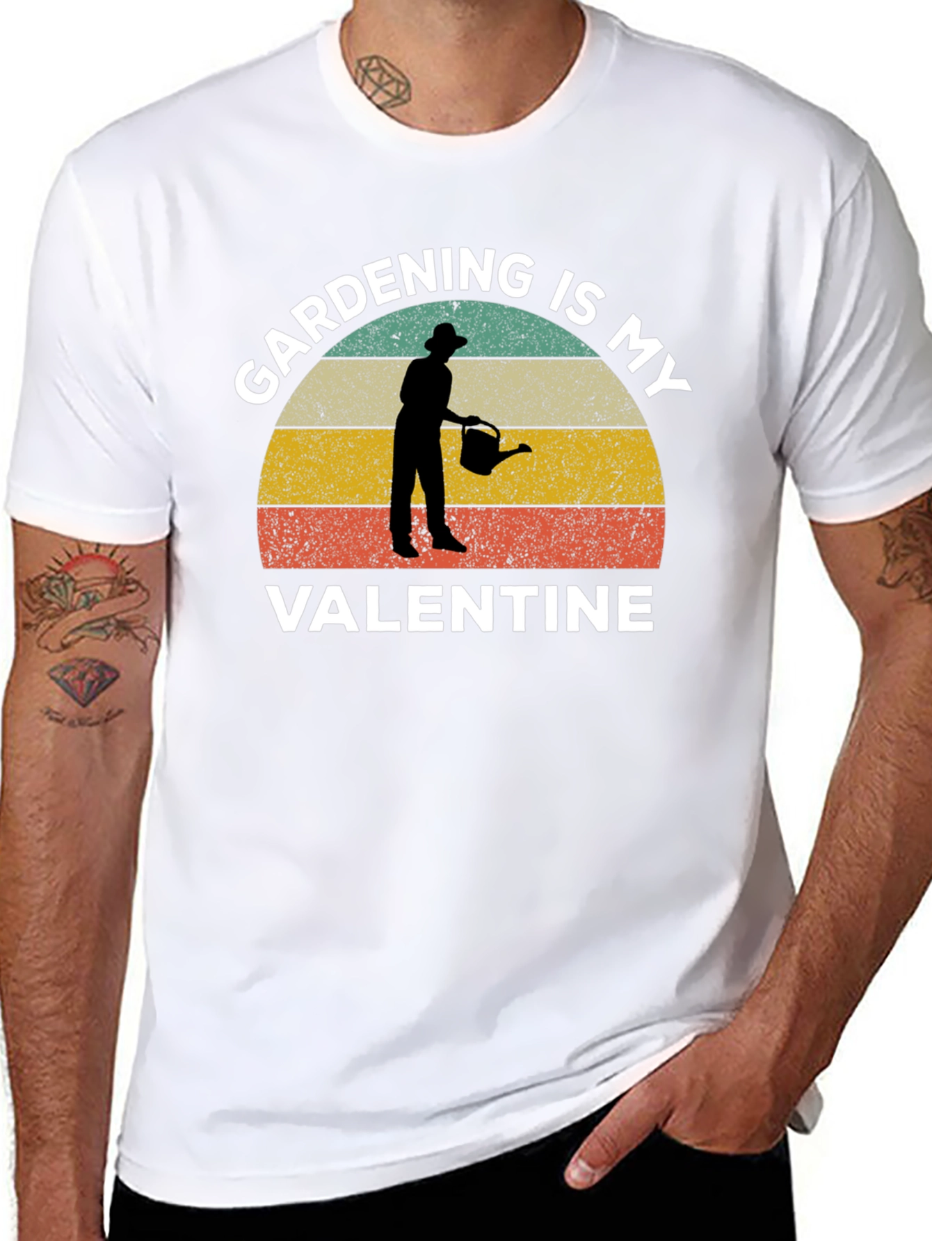 Gardening Is My Valentine Graphic Tee