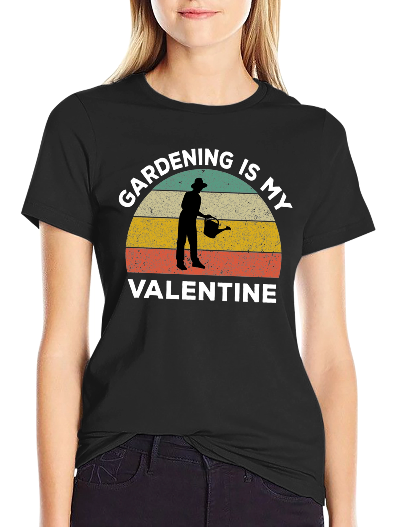 Gardening Is My Valentine Graphic Tee