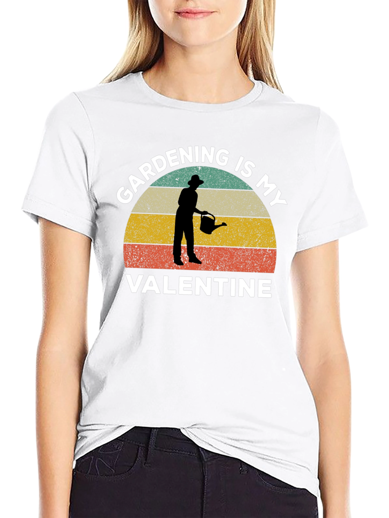 Gardening Is My Valentine Graphic Tee