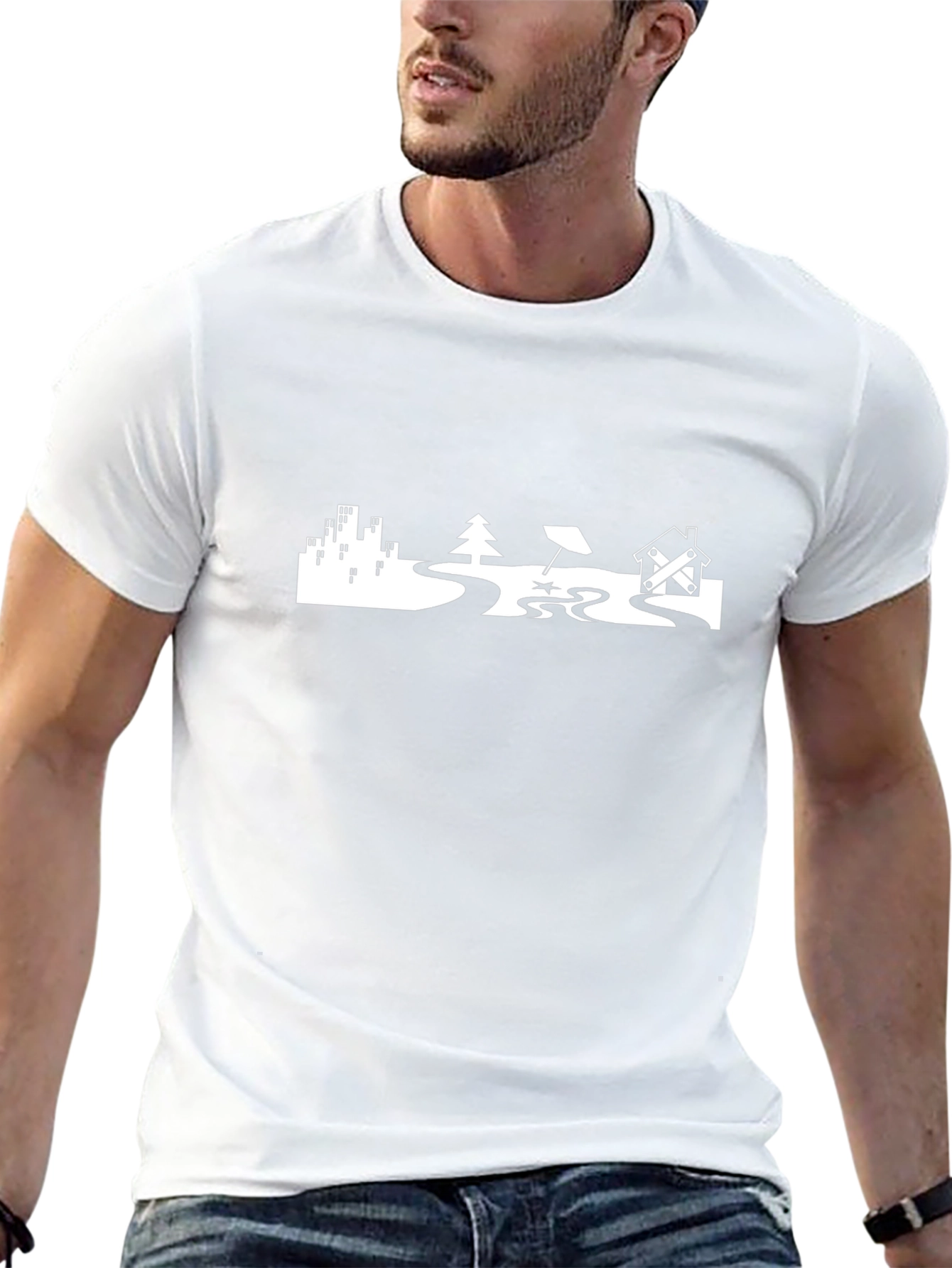 Unique Graphic Tee - City Nature House Design