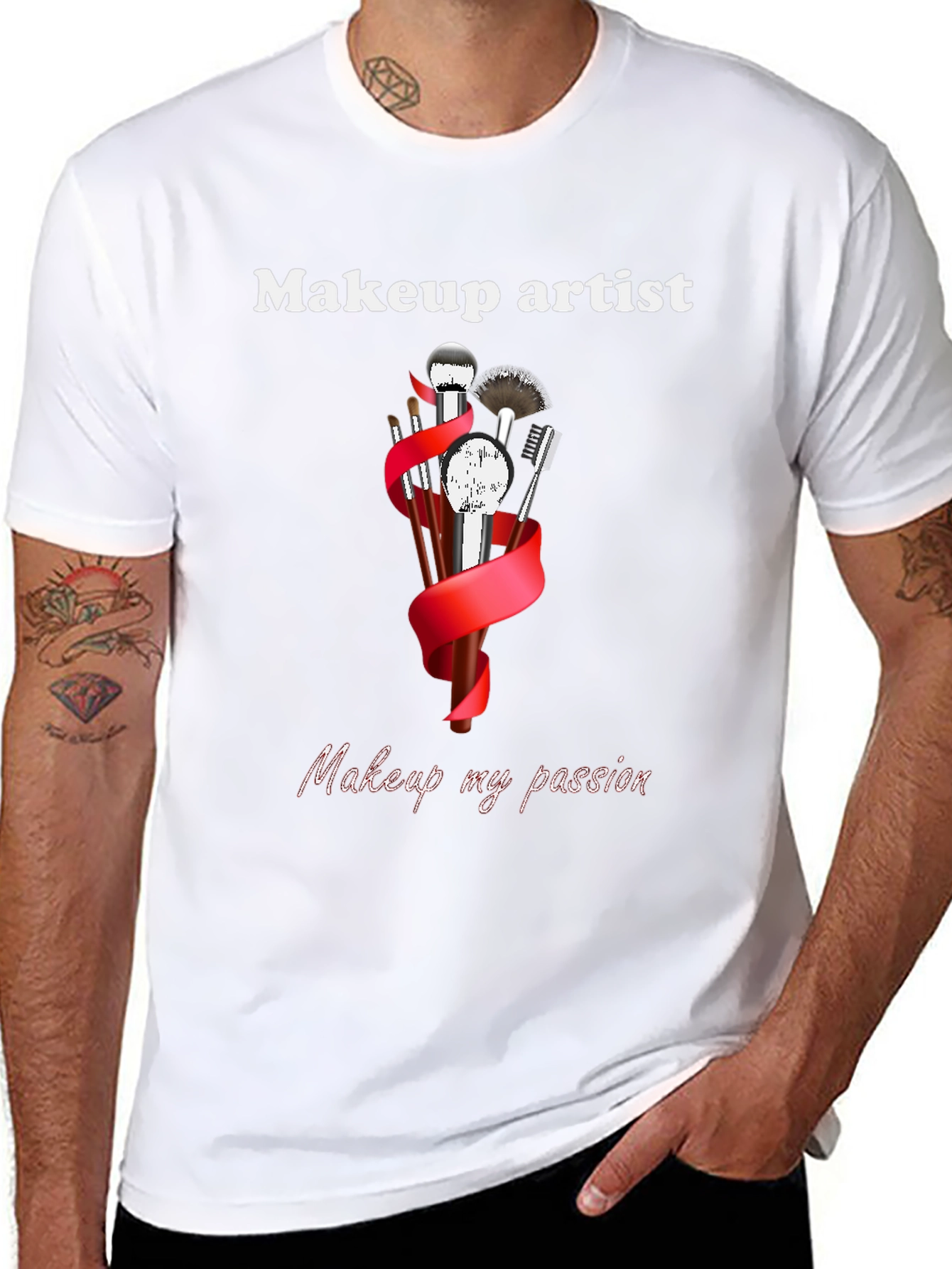 Makeup Artist T-Shirt - Passionate Design