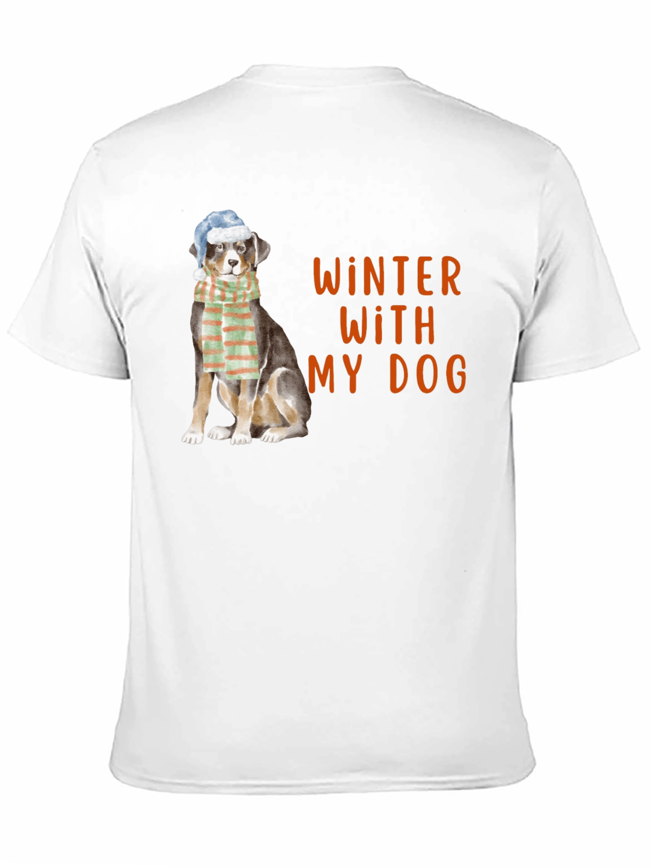 Winter With My Dog Graphic Tee