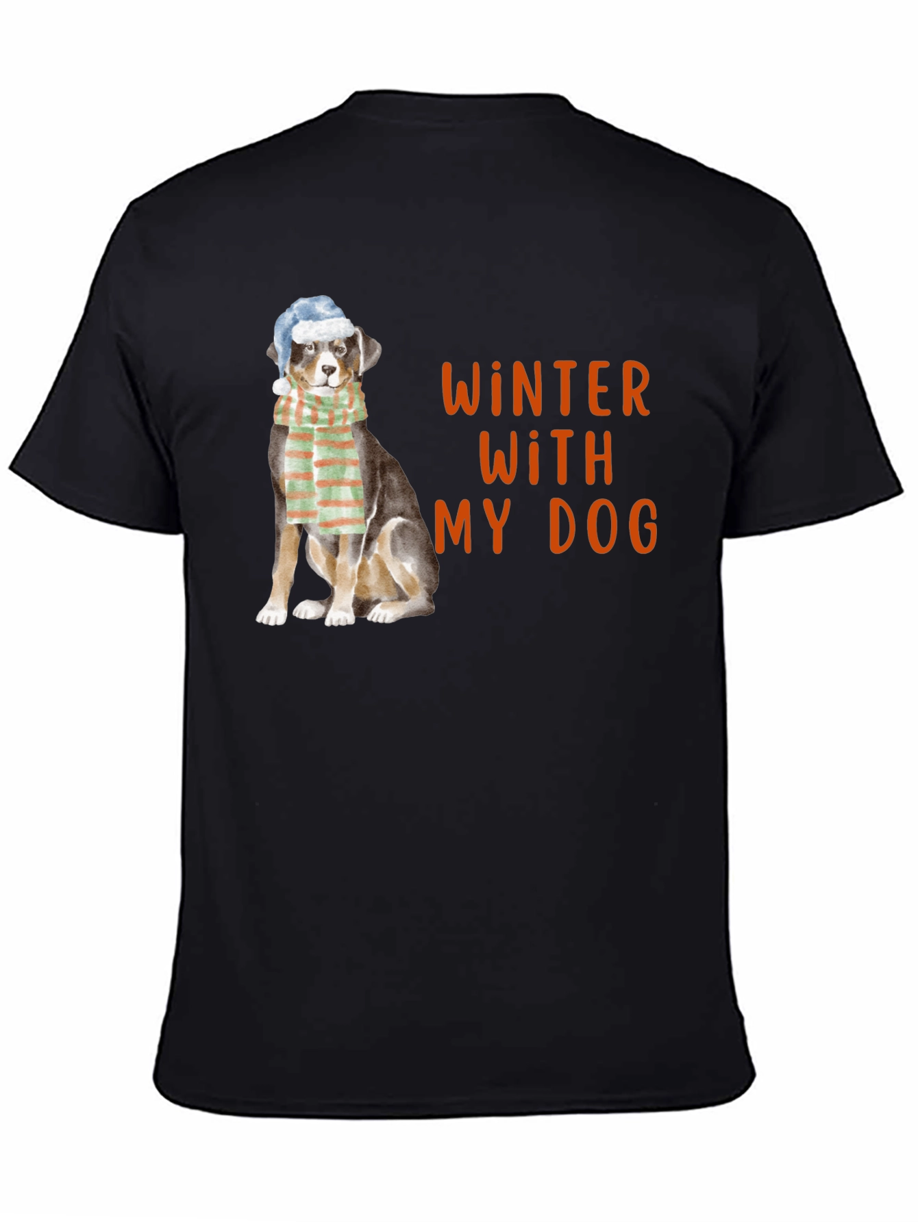 Winter With My Dog Graphic Tee