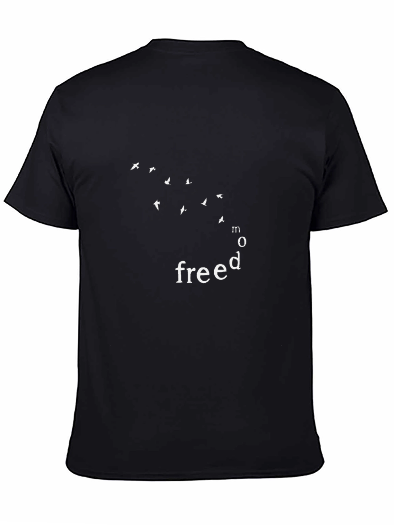 Freedom Birds Graphic Tee - Casual Cotton Comfort