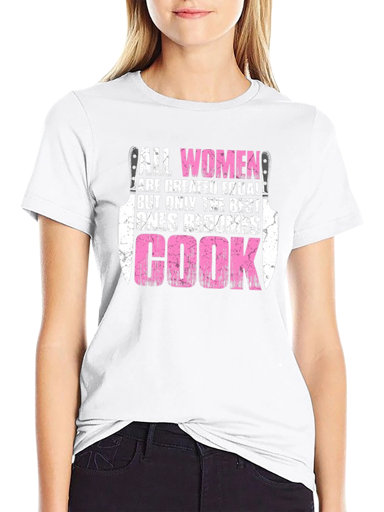 Best Women Cook T-Shirt Chef Gift