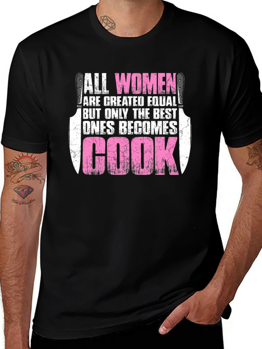 Best Women Cook T-Shirt Chef Gift