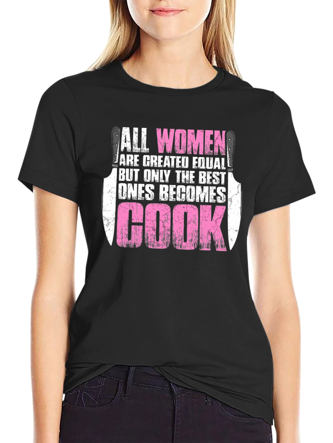 Best Women Cook T-Shirt Chef Gift