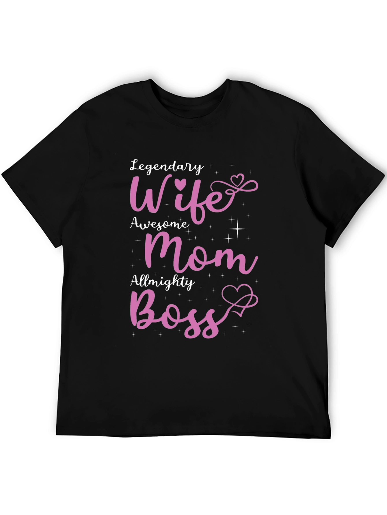 Legendary Wife Awesome Mom Almighty Boss T-Shirt