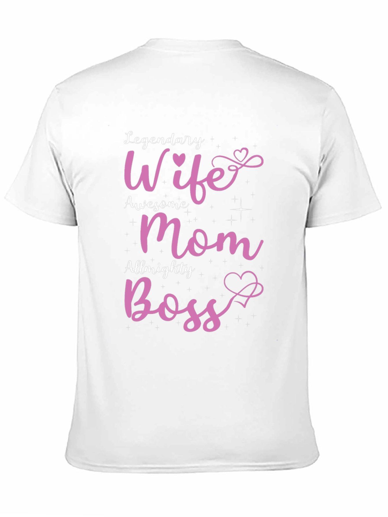 Legendary Wife Awesome Mom Almighty Boss T-Shirt