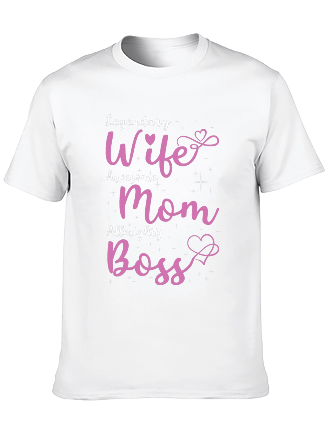 Legendary Wife Awesome Mom Almighty Boss T-Shirt