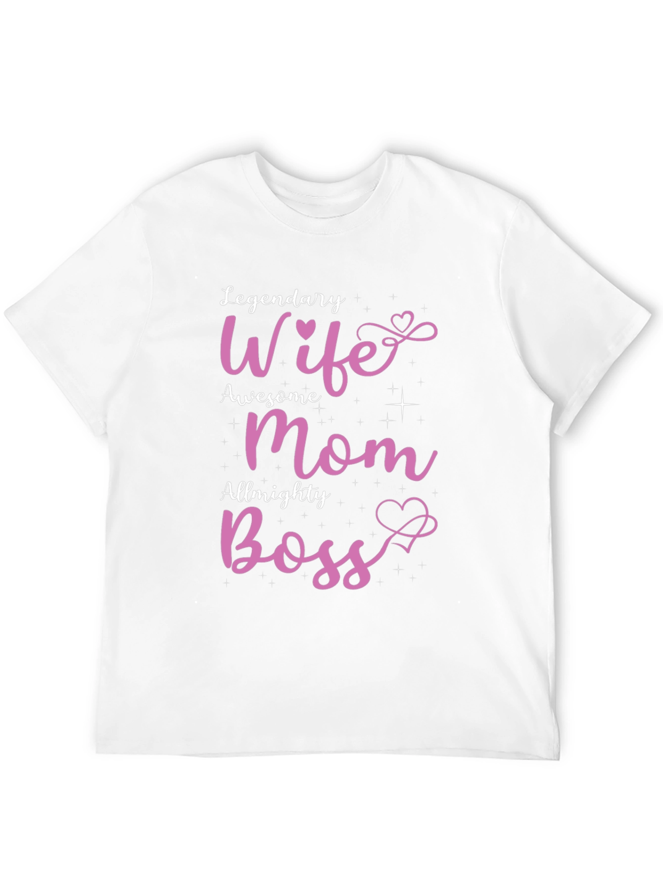 Legendary Wife Awesome Mom Almighty Boss T-Shirt