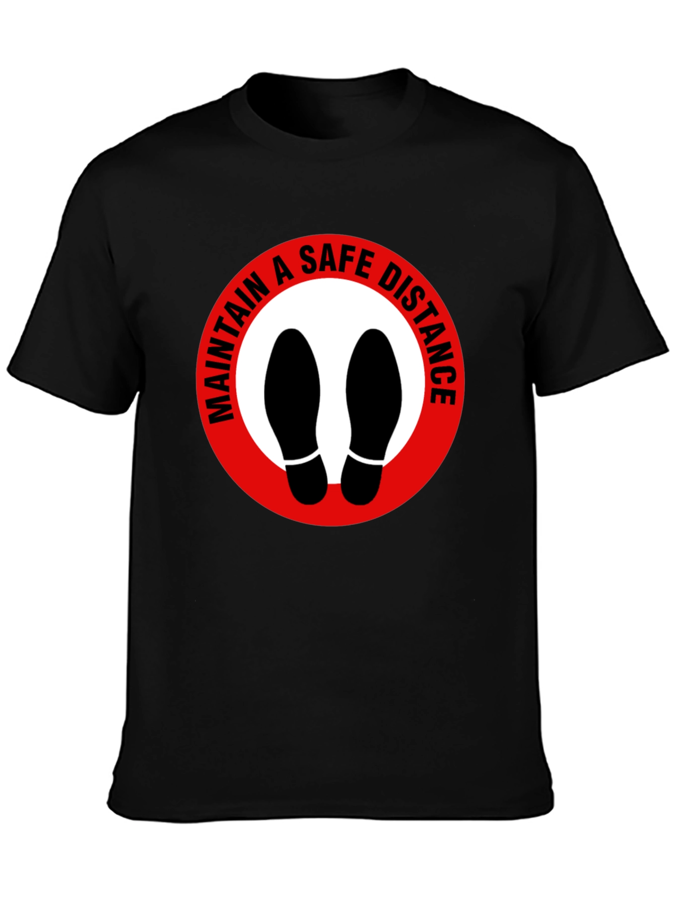 Maintain Safe Distance Graphic Tee