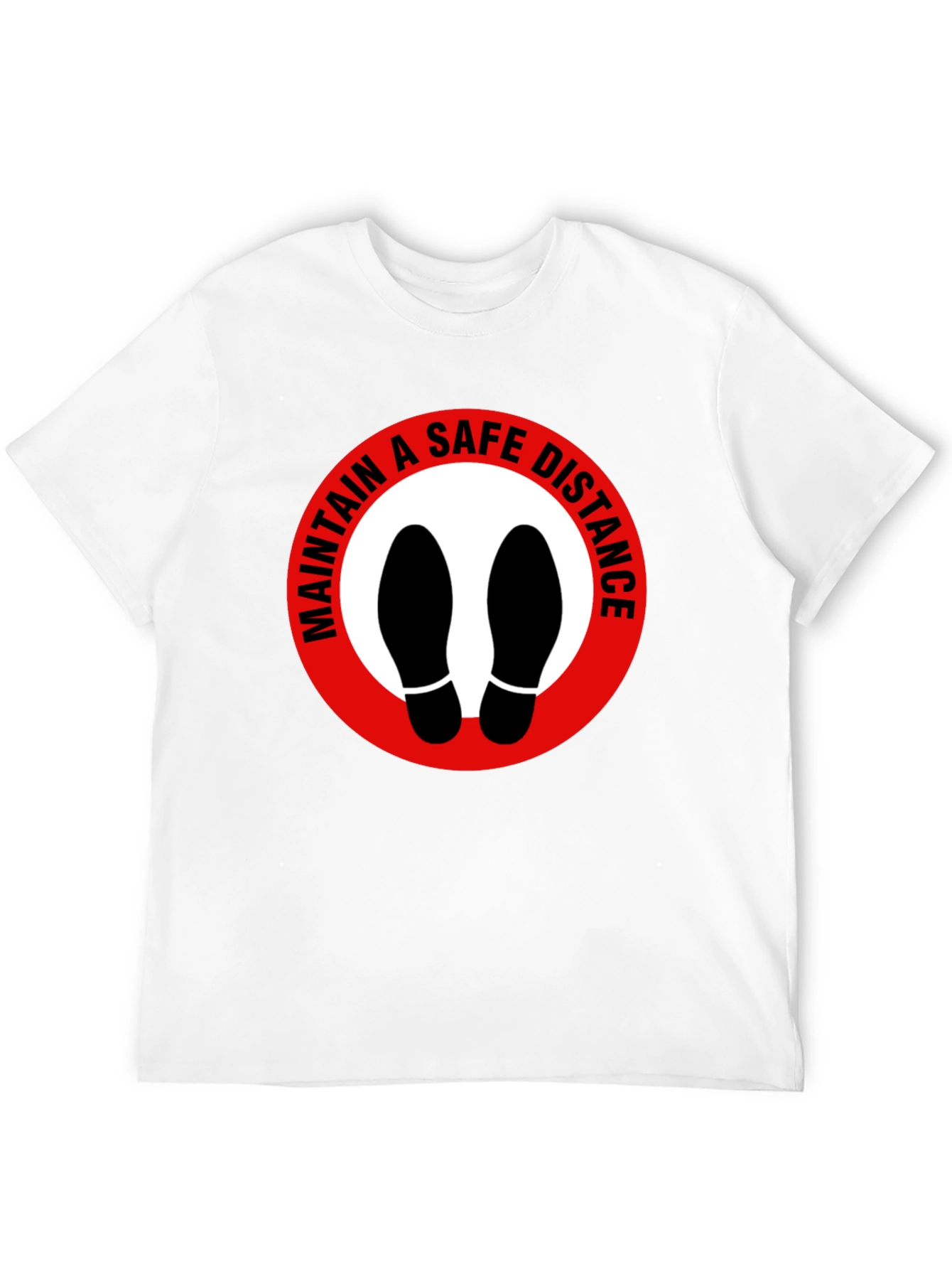 Maintain Safe Distance Graphic Tee