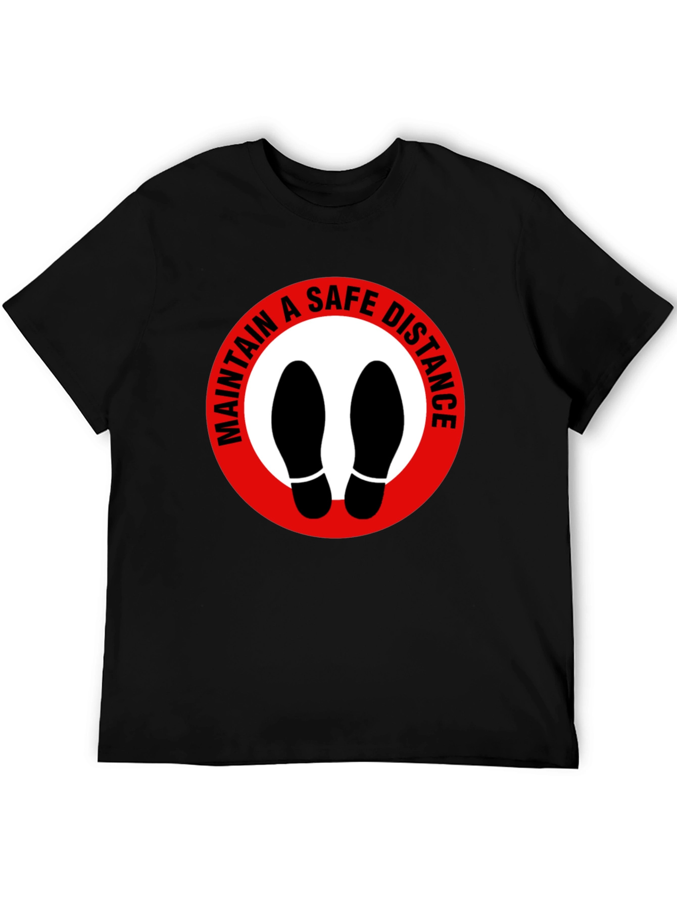 Maintain Safe Distance Graphic Tee