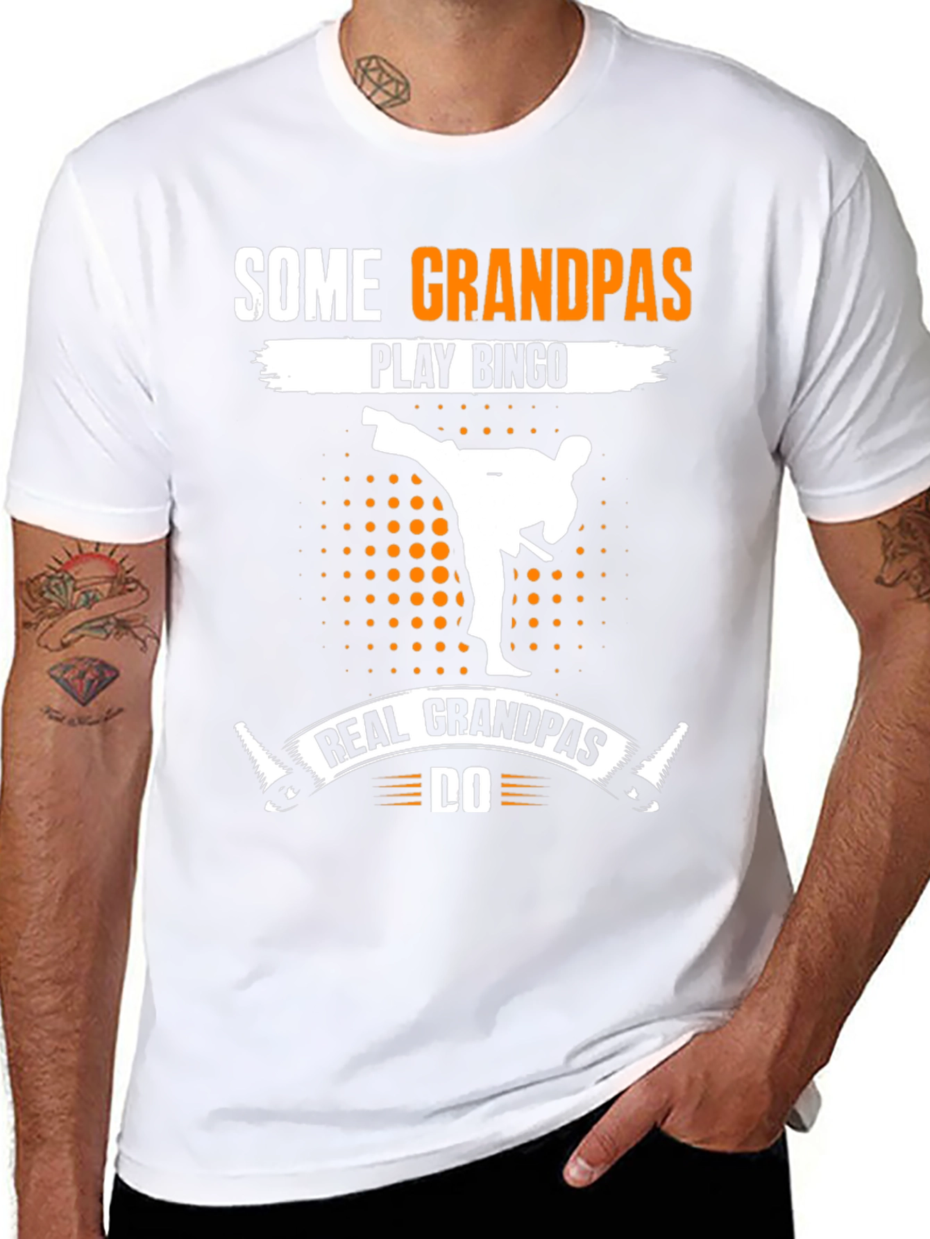 Real Grandpas Do Karate T-Shirt