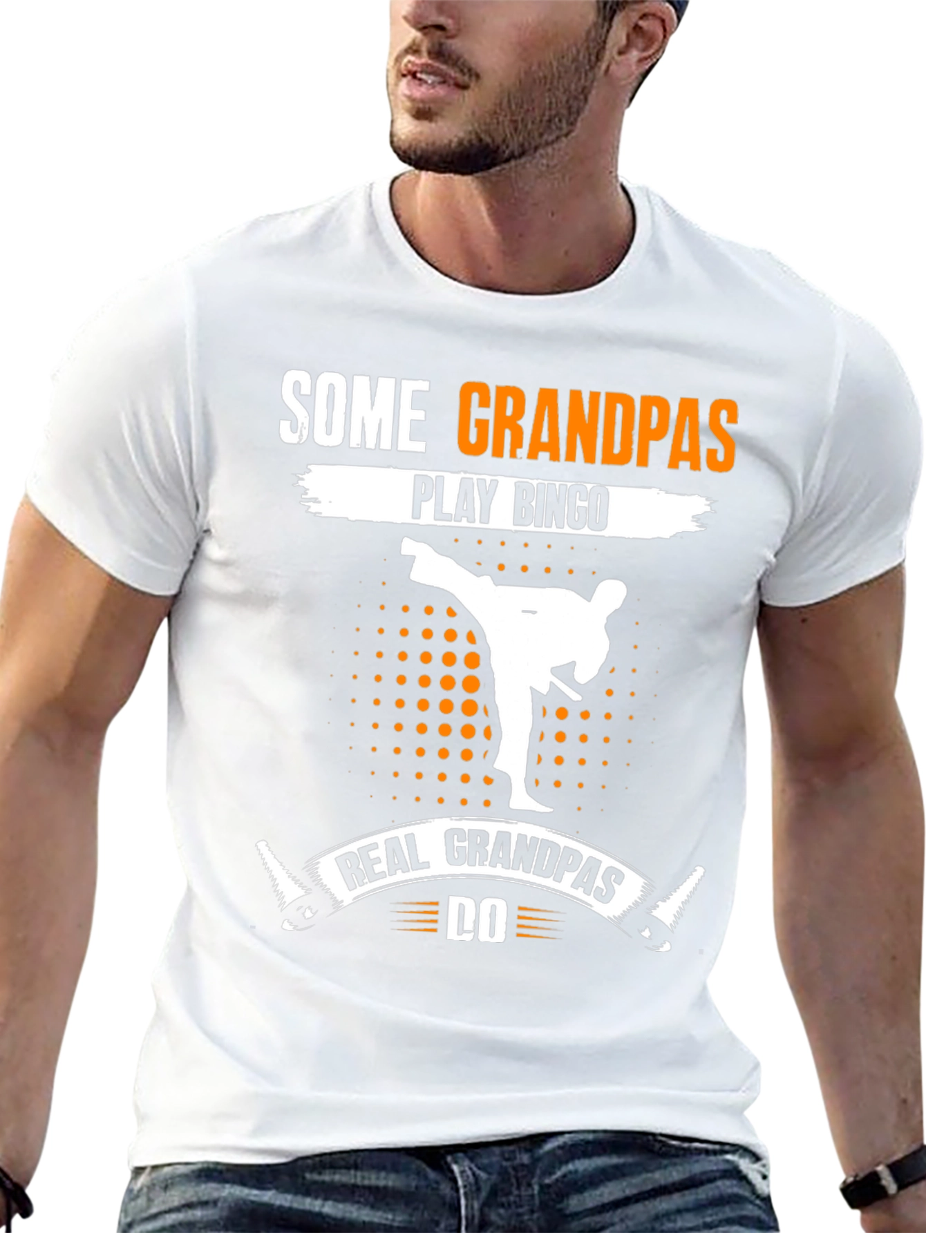Real Grandpas Do Karate T-Shirt