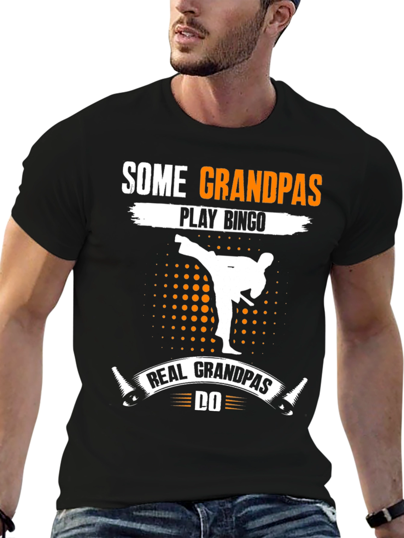 Real Grandpas Do Karate T-Shirt