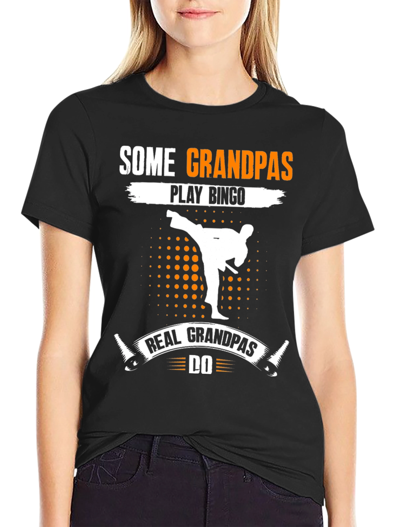 Real Grandpas Do Karate T-Shirt