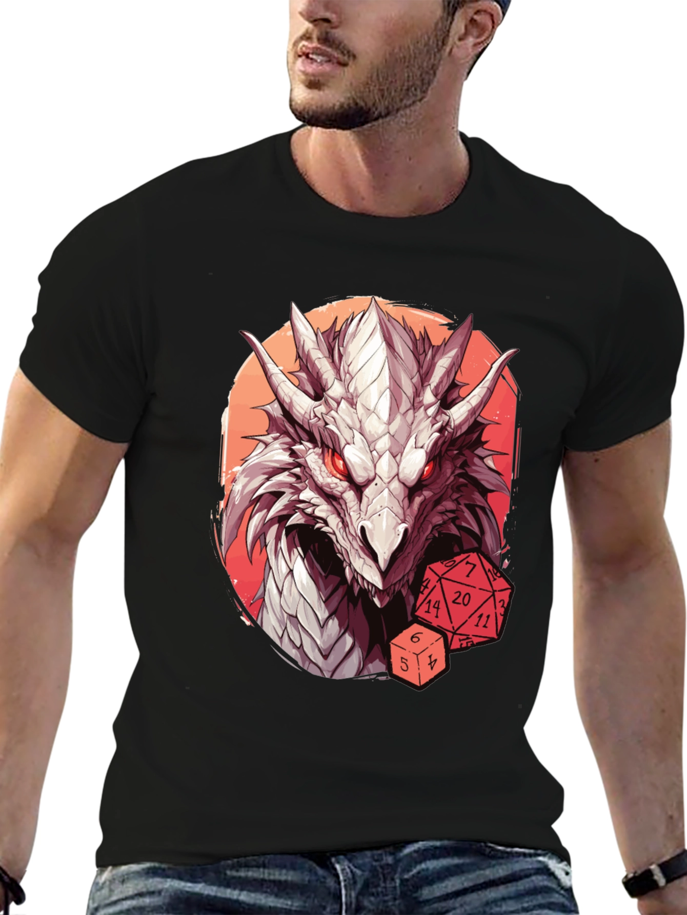 Dragon Dice T-Shirt - RPG Gamer Tee