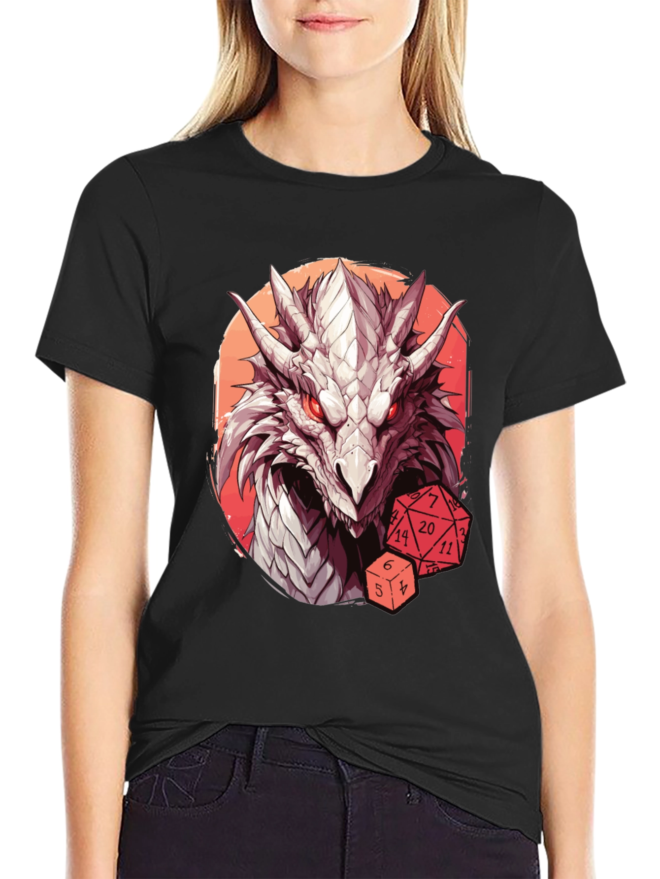Dragon Dice T-Shirt - RPG Gamer Tee