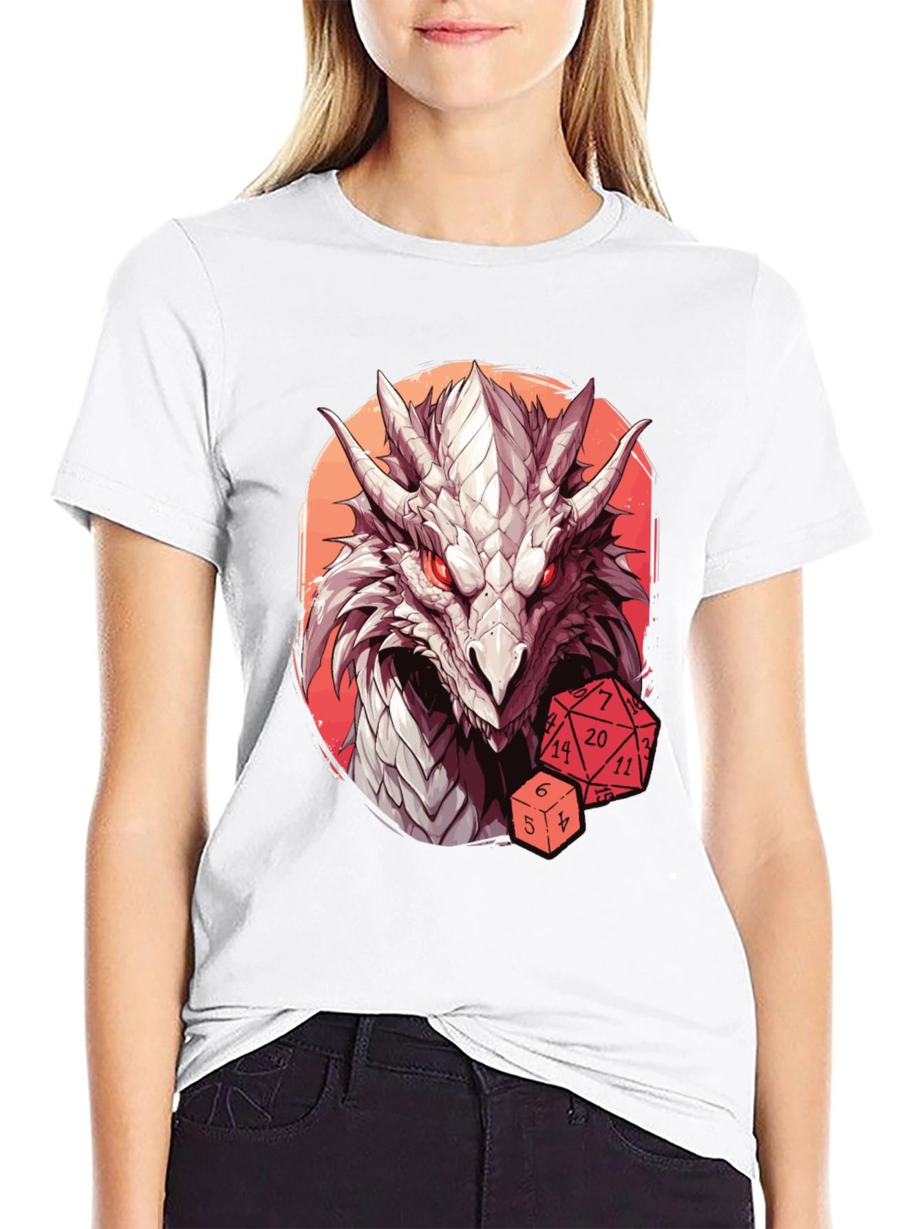 Dragon Dice T-Shirt - RPG Gamer Tee