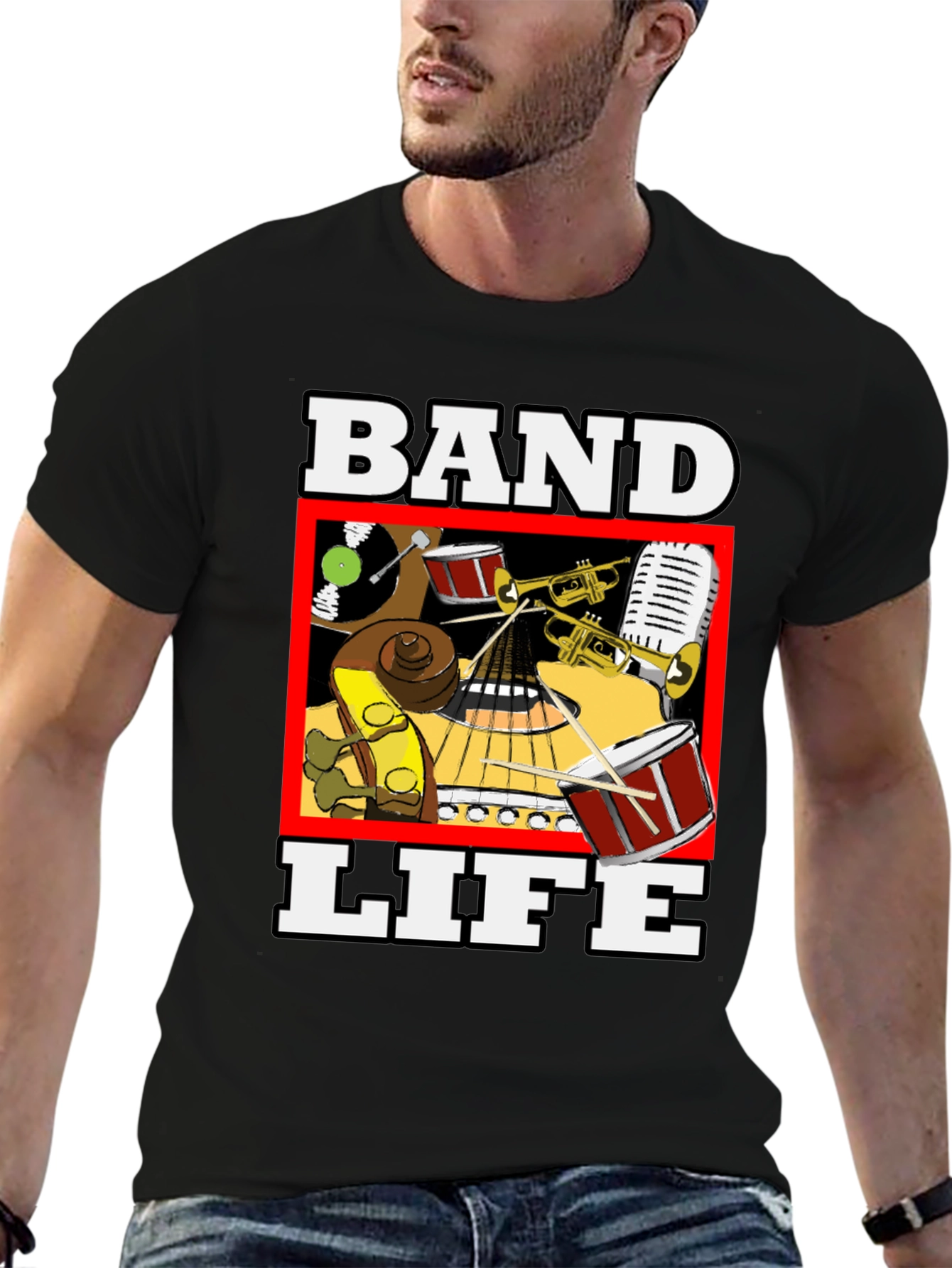 Band Life Music T-Shirt - Musicians Tee