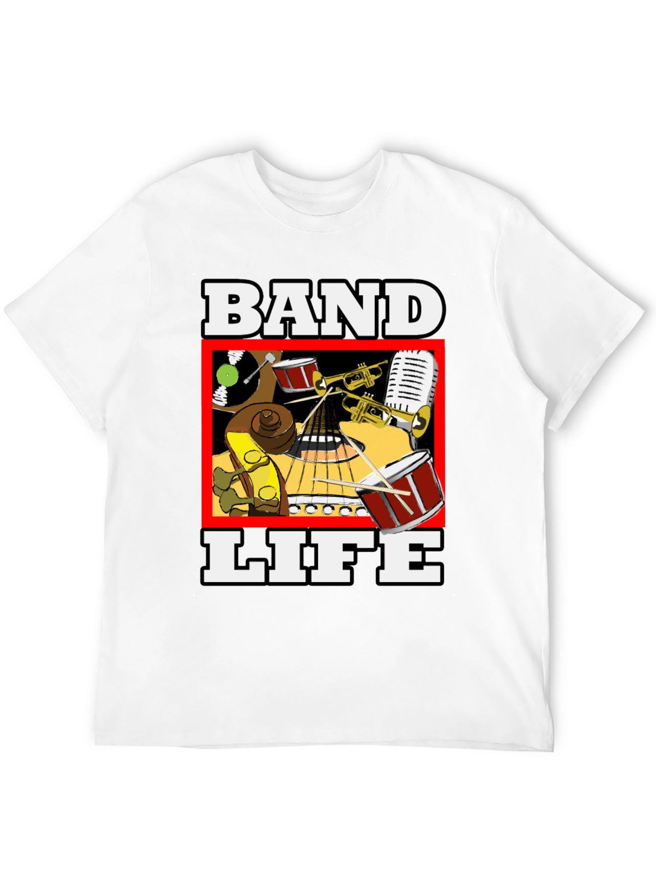 Band Life Music T-Shirt - Musicians Tee
