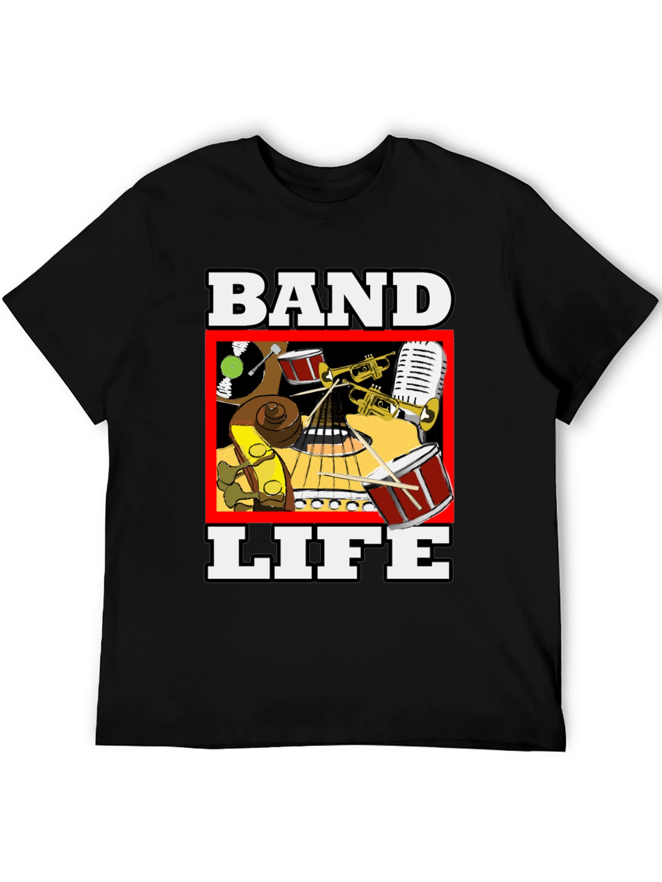 Band Life Music T-Shirt - Musicians Tee