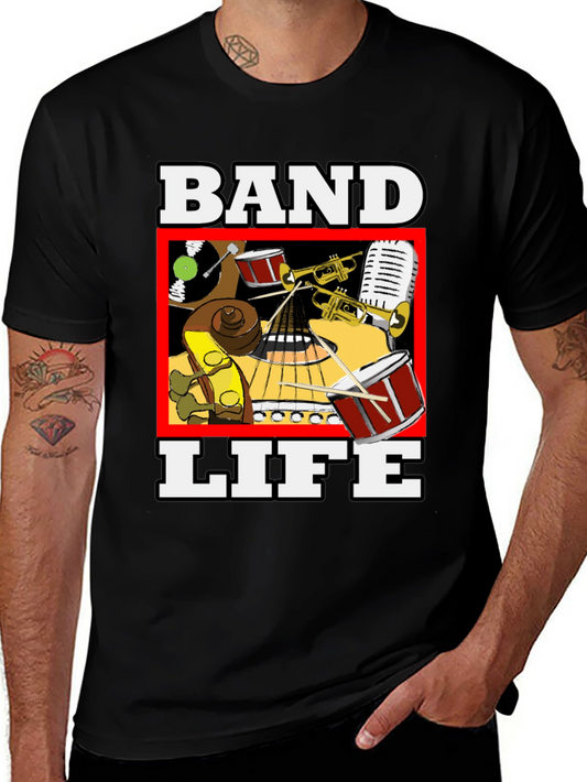 Band Life Music T-Shirt - Musicians Tee
