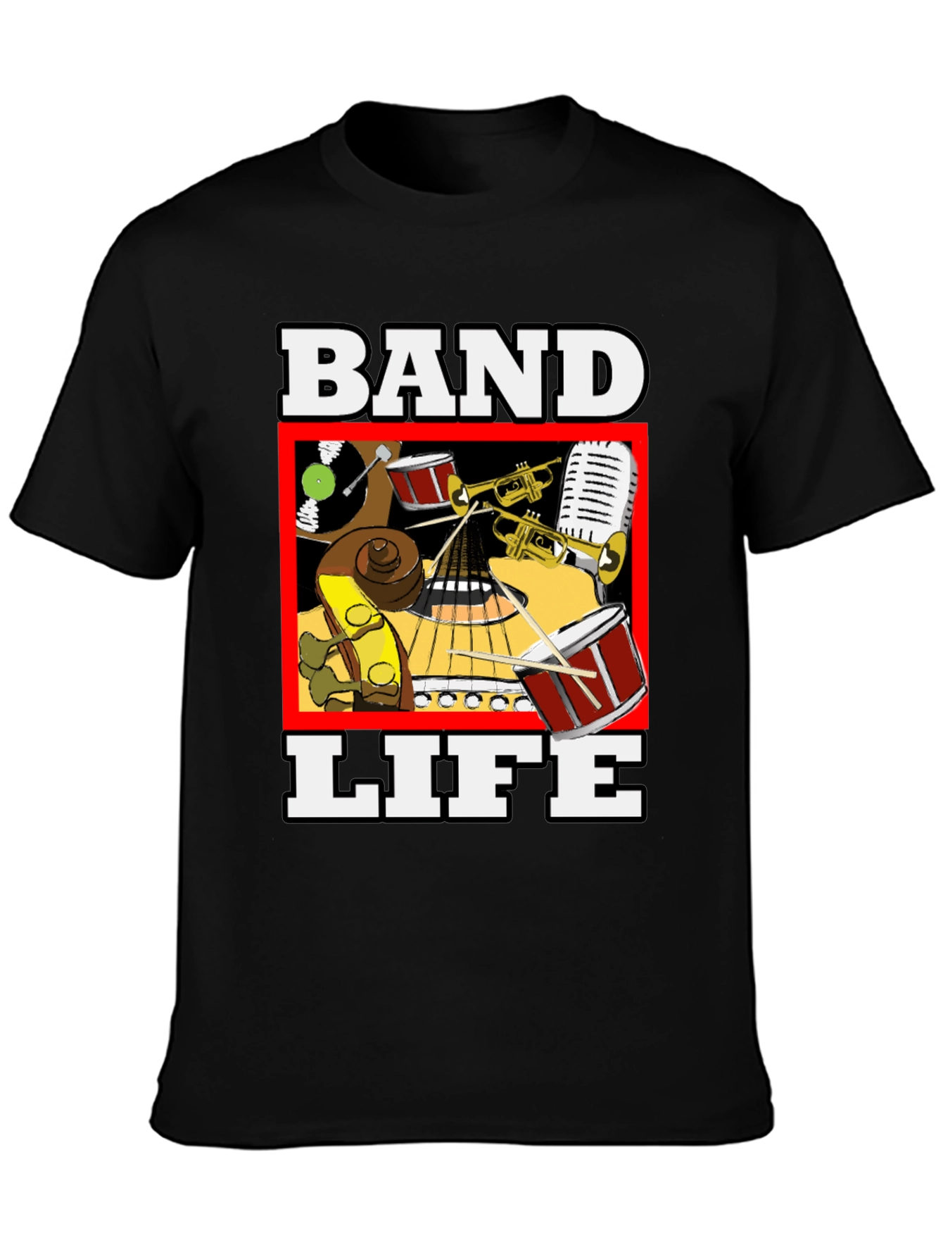 Band Life Music T-Shirt - Musicians Tee