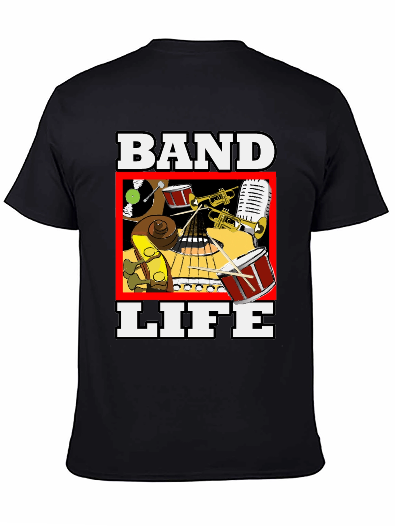 Band Life Music T-Shirt - Musicians Tee