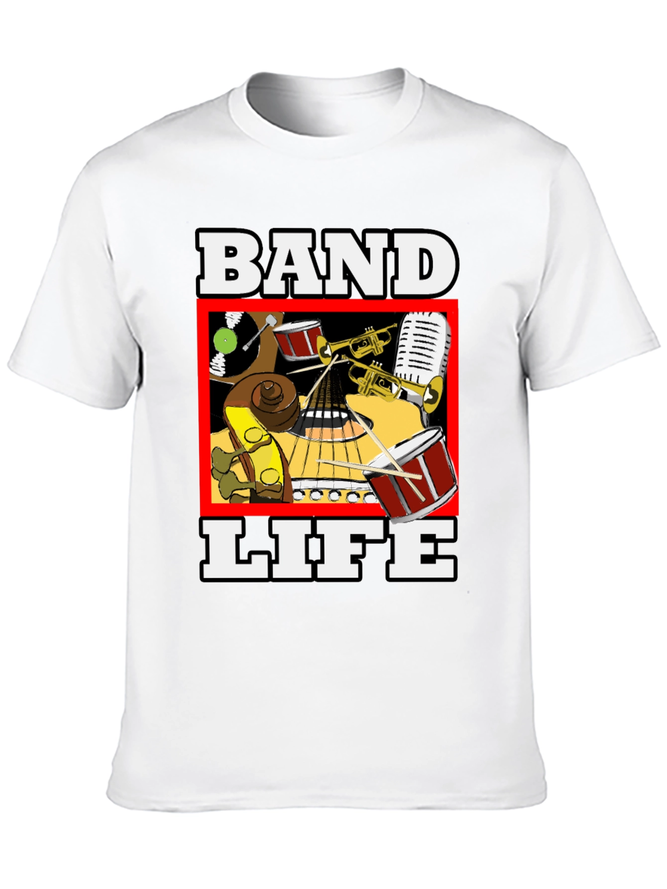 Band Life Music T-Shirt - Musicians Tee