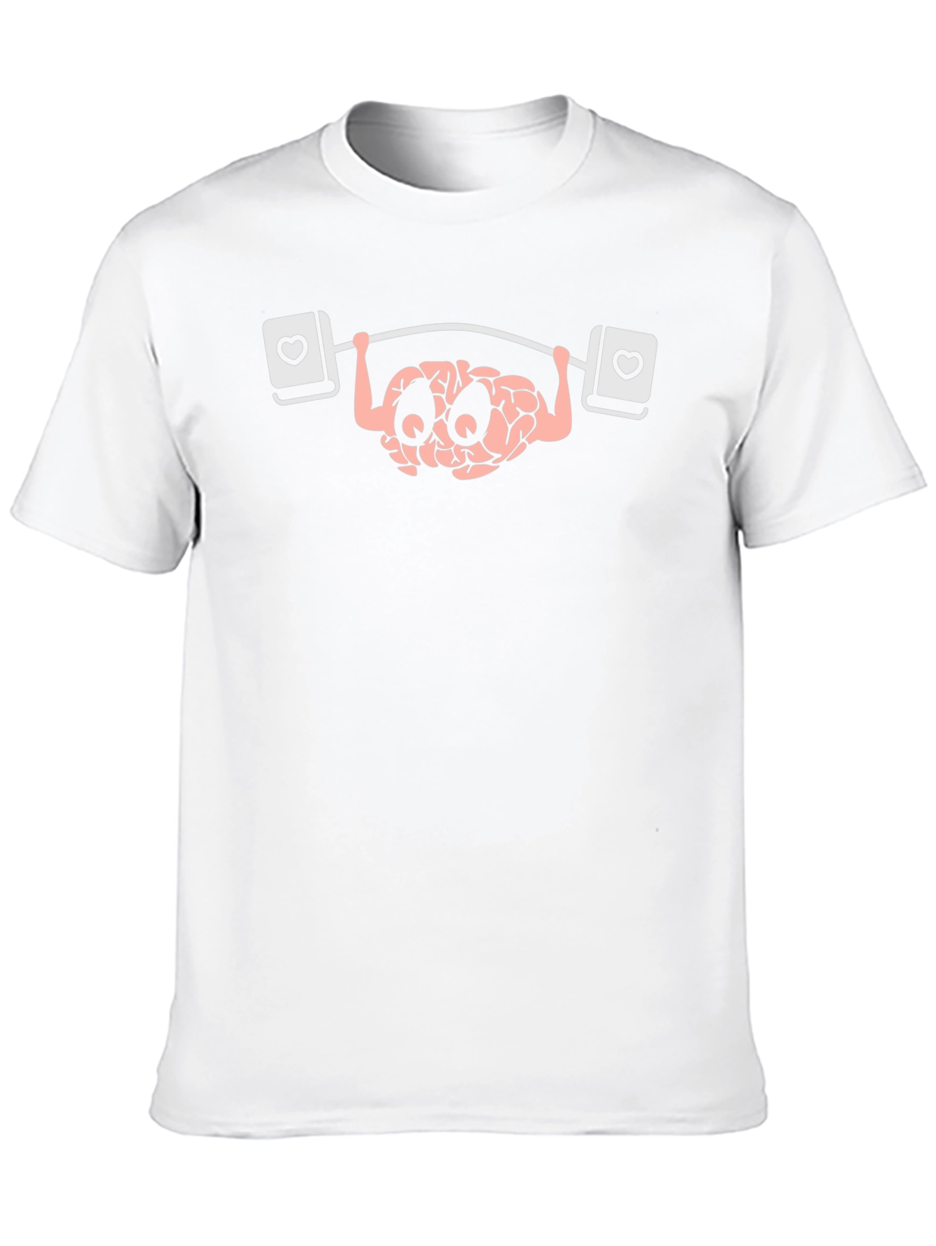 Brain Powerlifting Black Graphic Tee