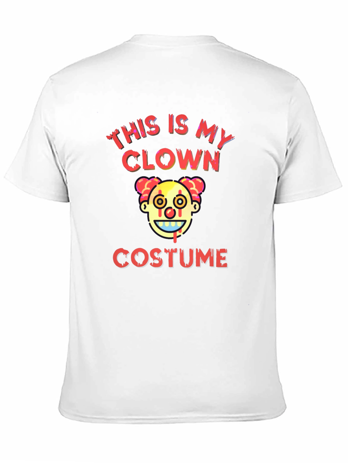 Clown Costume T-Shirt - Halloween Party Tee